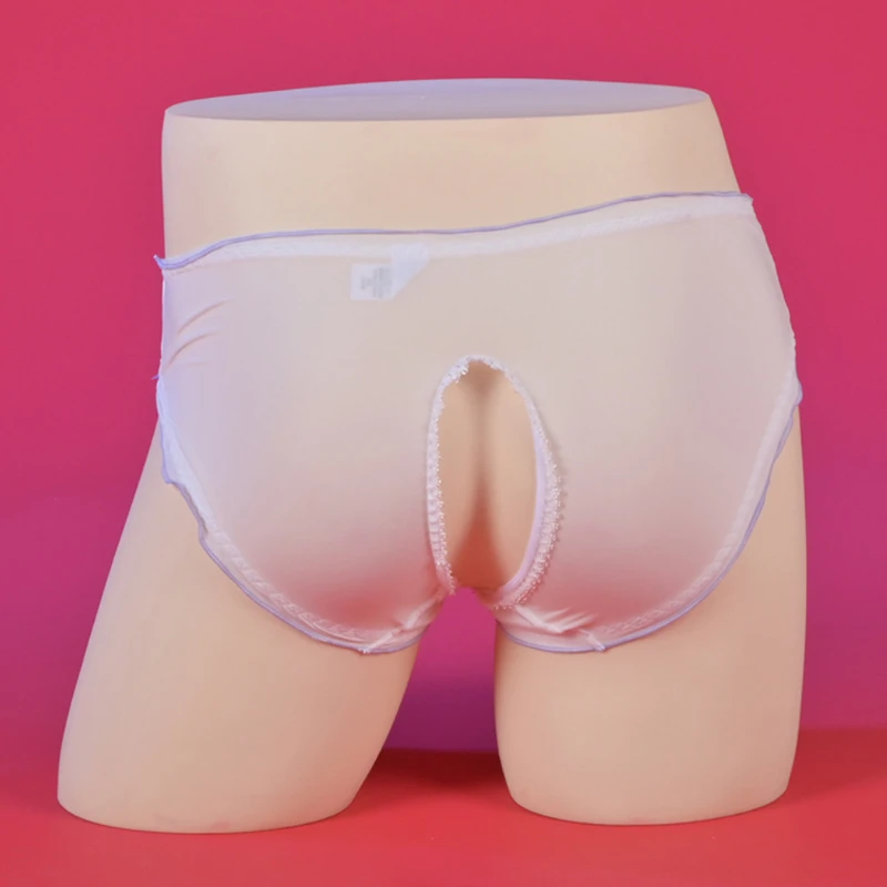 Femboy سيسي الملابس الداخلية الملابس الداخلية مثير الرجال مفتوحة المنشعب ملخصات النساء سراويل للرجال النفط لامعة Underpant Femboy مثلي الجنس ملابس نوم