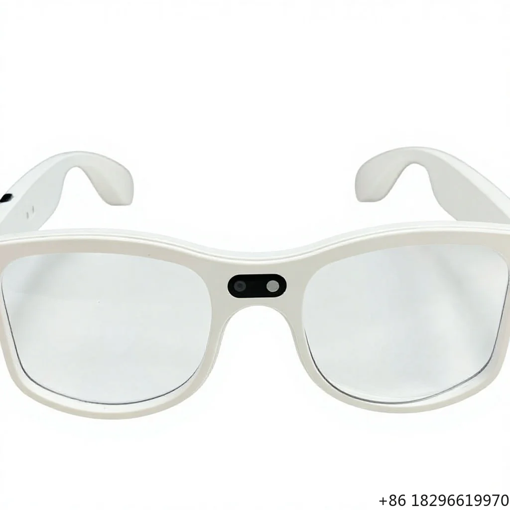 TAC Lens Smart Glasses Plastic Frame 8MP  1200P Video Recording AI Voice Assistant Daily Commute Eyewear