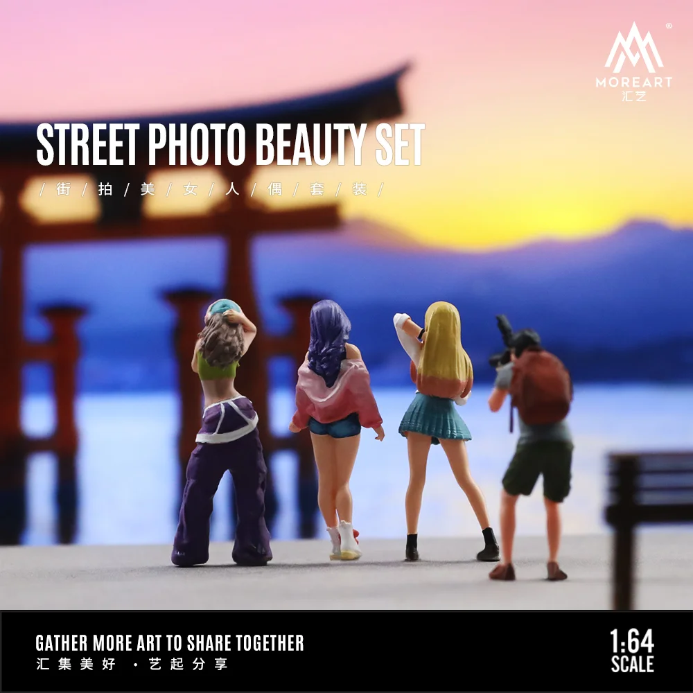 More Art 1:64 Street Photo Beauty Set Display & Collection & Gift