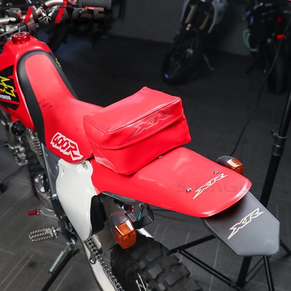 Caja de Herramientas trasera para motocicleta, accesorio para HONDA XR 650R, XR650, XR600R, XR400R, XR 125, 150, 200, 230, 250 L, R M, equipaje,
