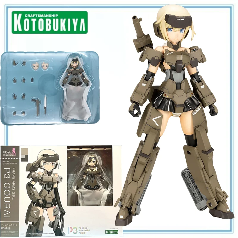 

KOTOBUKIYA Original in Stock Frame Arms Girl - Gourai P3 1/1 Anime Cartoon Assemble Model Kit Action Figure Garage Kit Gifts Toy