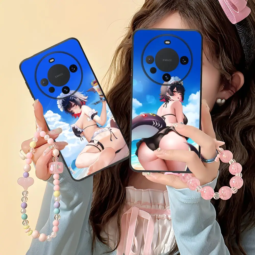 حافظة هاتف Zenless Zone Zero Ellen Joe لهاتف Huawei Mate 60 50 40 30 20 10 Pro Plus Lite E 5G ملونة واقية فاخرة للهواتف الذكية