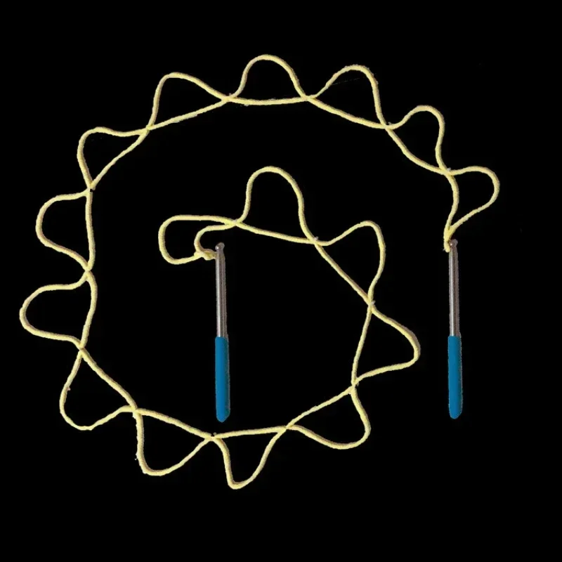 Cuerda de burbujas de doble Polo para espectáculos y fiestas, decoraciones de bricolaje