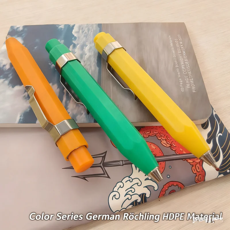 Octagon EDC Tactical Pen, Click Press Mechanism with HDPE Titanium PEI Body, Multicolor Options for Outdoor Survival Gift - view 6