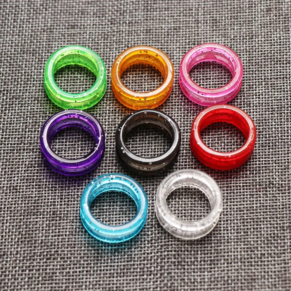 2PCS Silicone Finger Rings for Cat Dog Hair Scissors Professional Pet Grooming Scissors Protector Cutting Curved Thinning Shears