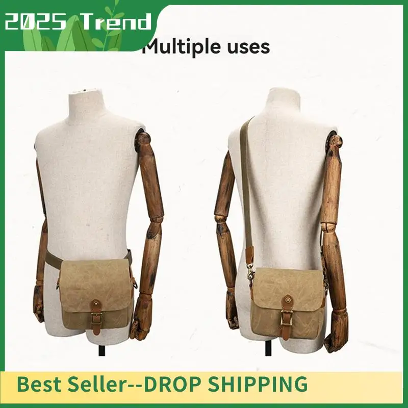 

Top Deals Canvas SLR Camera Bag Micro Single Messenger Bags Waterproof Wear-Resistant Shoulder Photography Backpacks A