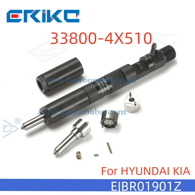 Fuel Injectors 33800-4X510 Diesel Fuel System Injection 338004X510 Dispenser Injector EJB R01901Z For EJBR01901Z Eur3