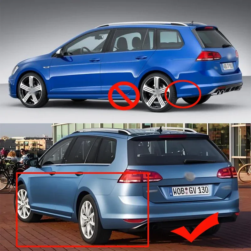 For Volkswagen VW Golf 7 MK7 Estate Variant wagon Mudguard Mudflaps Fender Mud Flap Guards Splash Mudguards Car Accessories 4x