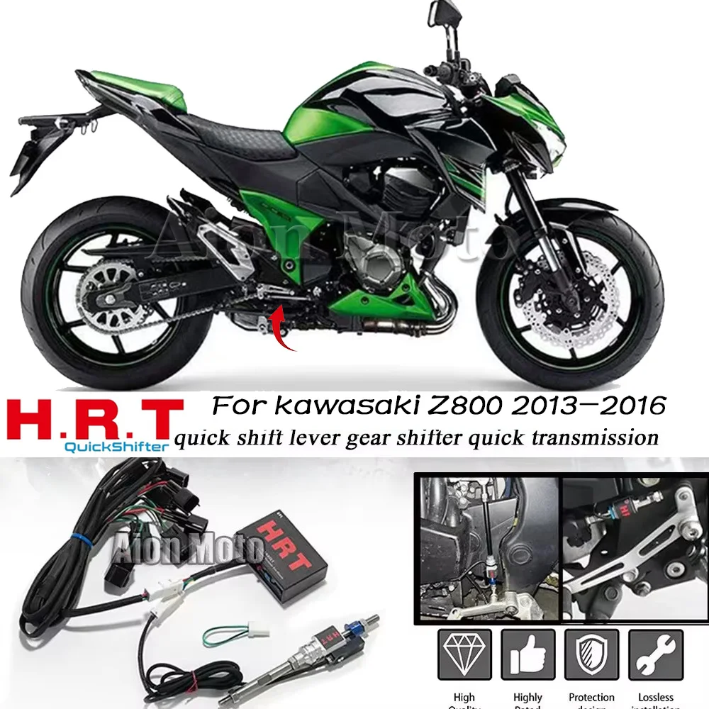 Kawasaki Z800 2013-2016 One-Way Quick Shift Lever Gear Shifter for Motorcycle - Quick Transmission Upgrade