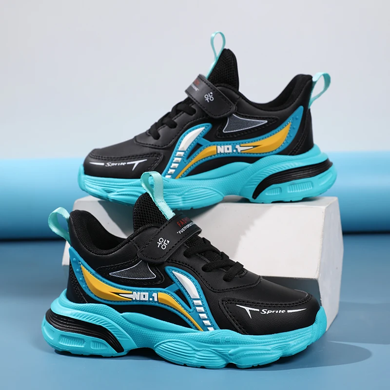 

Spring Children Sports Shoes Breathable Casual Sneakers for Boys Light Running Outdoor Walking Leather Kids Girl's School Shoes
