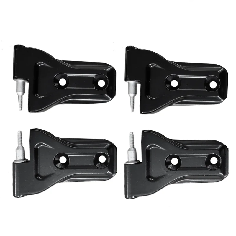 

Leading-1Set/4Pcs Car Body Door Hinge Kit For Jeep Wrangler JL 2DR 2018+ Side Door Hinges Cover Trim Long Top And Short Bottom P