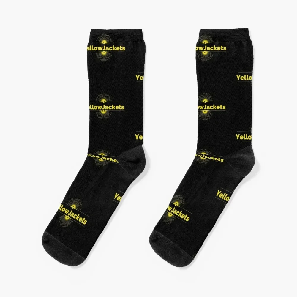 Yellow jackets Socks Running anti-slip Male Socks Women's