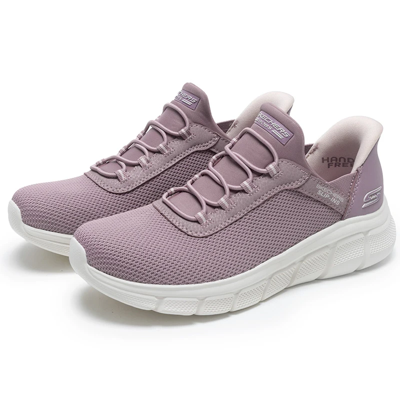 

Skechers Women's Shoes, Sneakers, Low-Top, Lightweight, Comfortable, Breathable, Casual Shoes, Fashionable Slip-On Walking Shoes, Lazy Shoes 117502-Qual