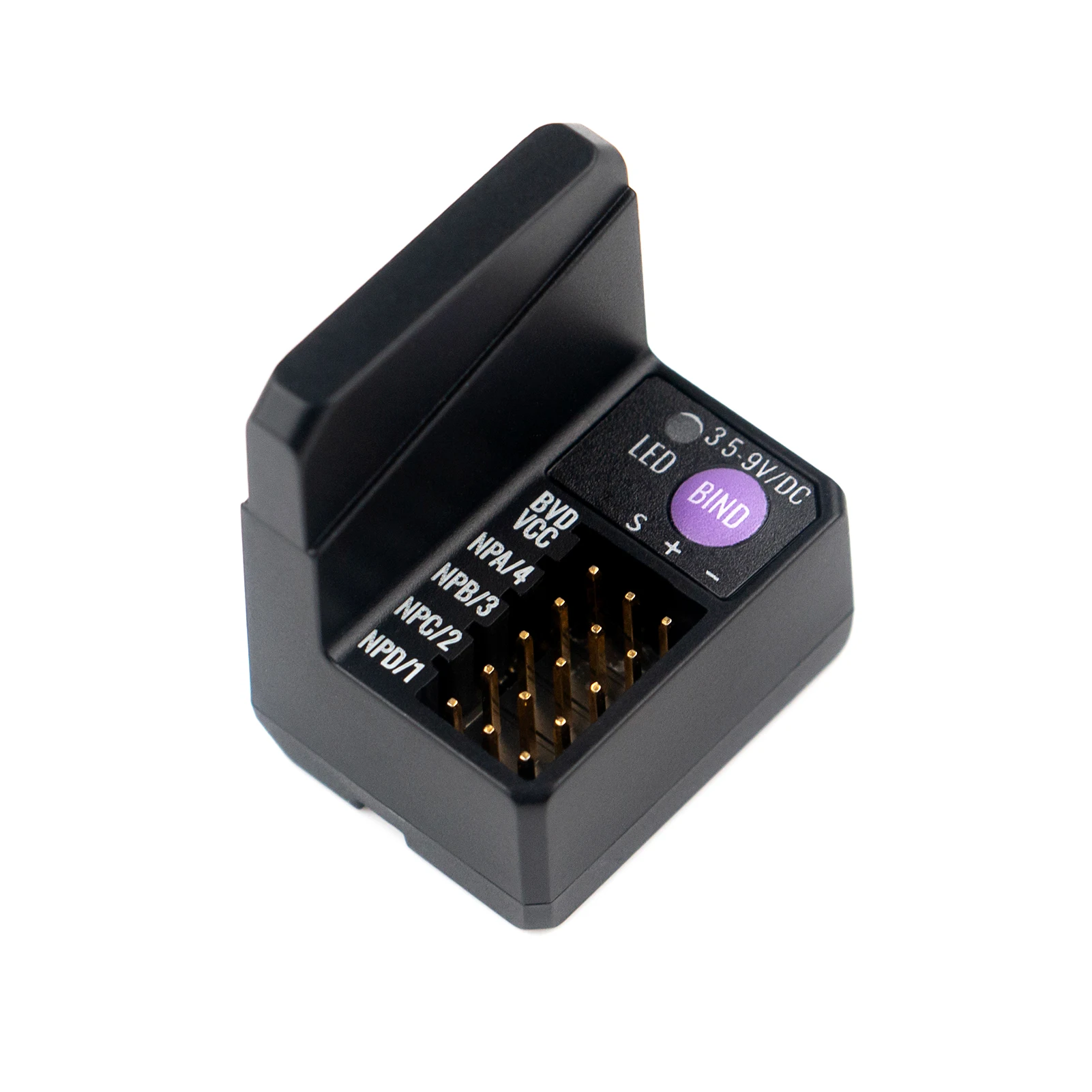 FlySky FGR4D 4-channel Bidirectional Receiver for RC Car Remote Control 4CH 2.4G Mini Receiver 3.5-8.4V Built-in Single