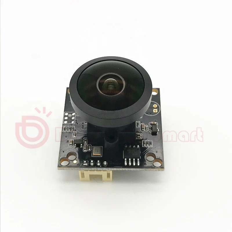 5MP Resolution 220 Degree Panoramic Fisheye Lens CMOS Sensor MJPEG Compression USB 2.0 Camera Board UVC Free Driver Modules