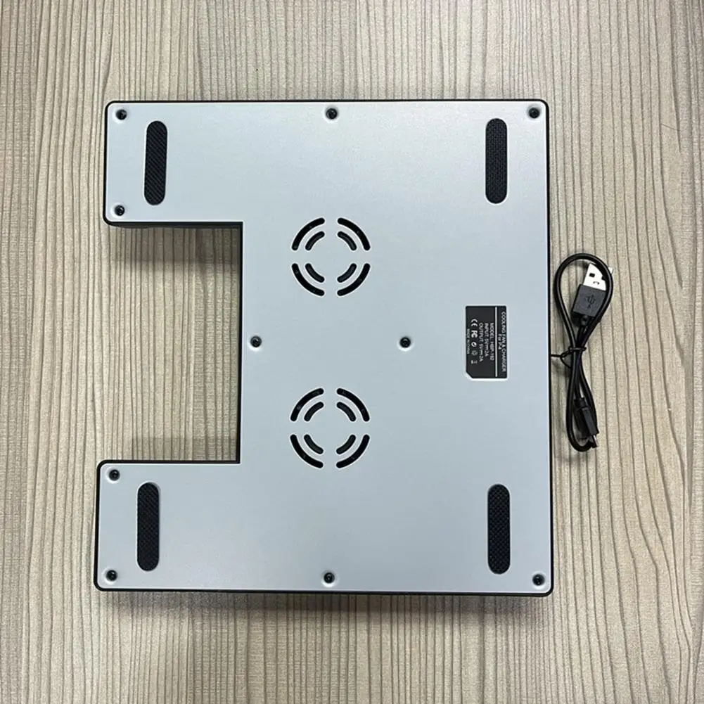 Disc Storage Rack Lightweight Dual Controller Game Console Cooler Base Charging Dock