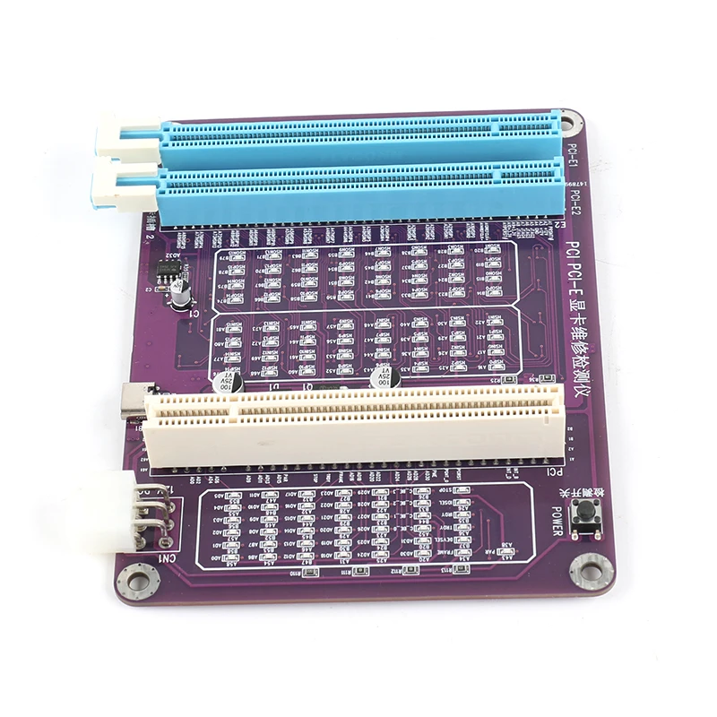 Computer Graphics Card Fault Repaired Diagnostic Tool PCI-E Socket Graphics Card Tester