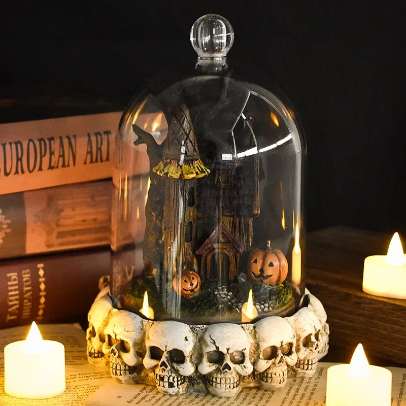 New Halloween couple Skeleton resin crafts Display Halloween Haunted House holiday atmosphere decorations