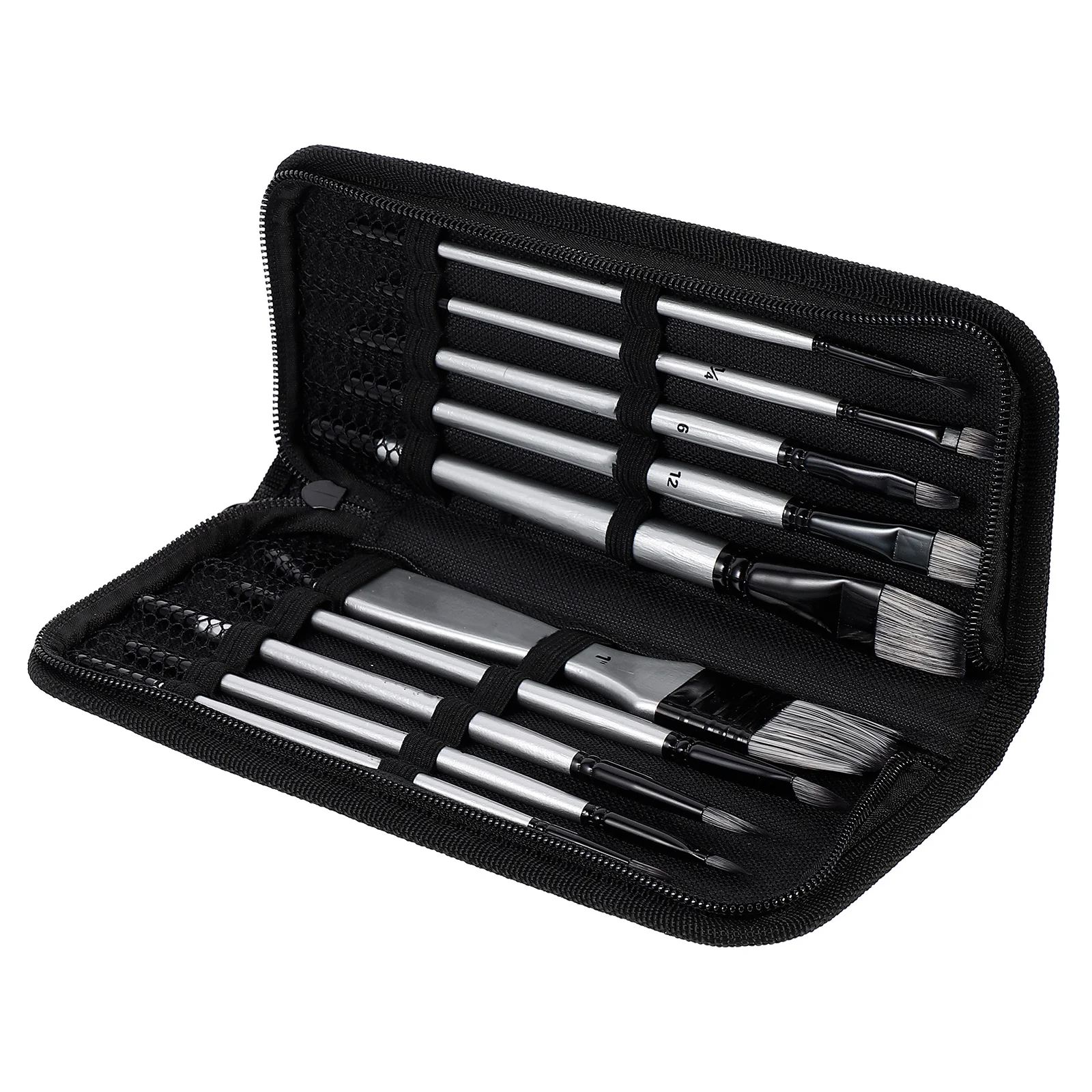 

1Set Watercolor Oil Painting Brush Set Soft Hair Portable Student Paintbrush Kit Fine Detail Large Area Drawing Tools Art