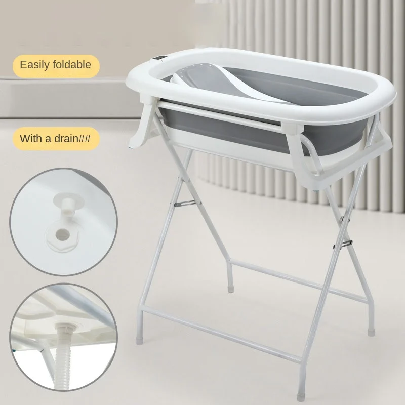 vasca-da-bagno-per-neonati-con-supporto-vasca-e-fasciatoio-ergonomici-pieghevole-con-scarico-e-base-antiscivolo-per-bambini