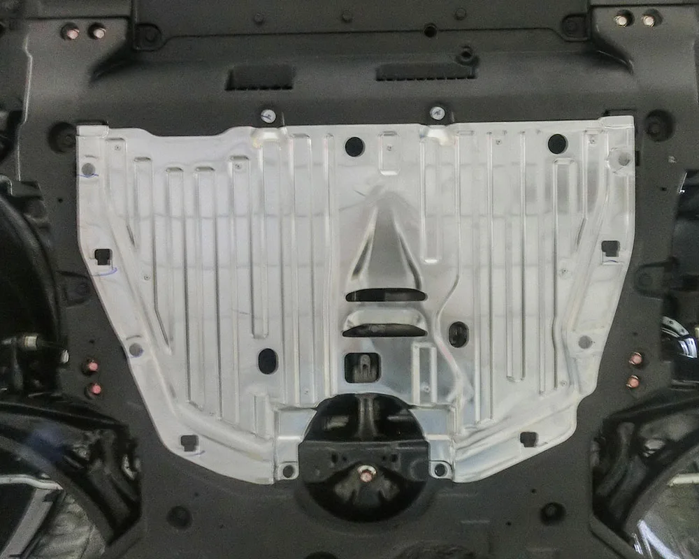 اكسسوارات السيارات الأسود تحت المحرك الحرس قطعة من نسيج مجلس سبلاش درع الطين الحاجز لوحة لوحة لهوندا كريدر 2019 - 2024 1.0T #2