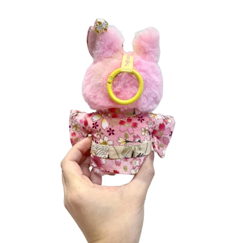 Voor Labubu Derde Generatie Babykleertjes Vinyl Blind Box Macaron Zitten Party Japanse Kimono Vos Kleding Set Gift Pure handgemaakt