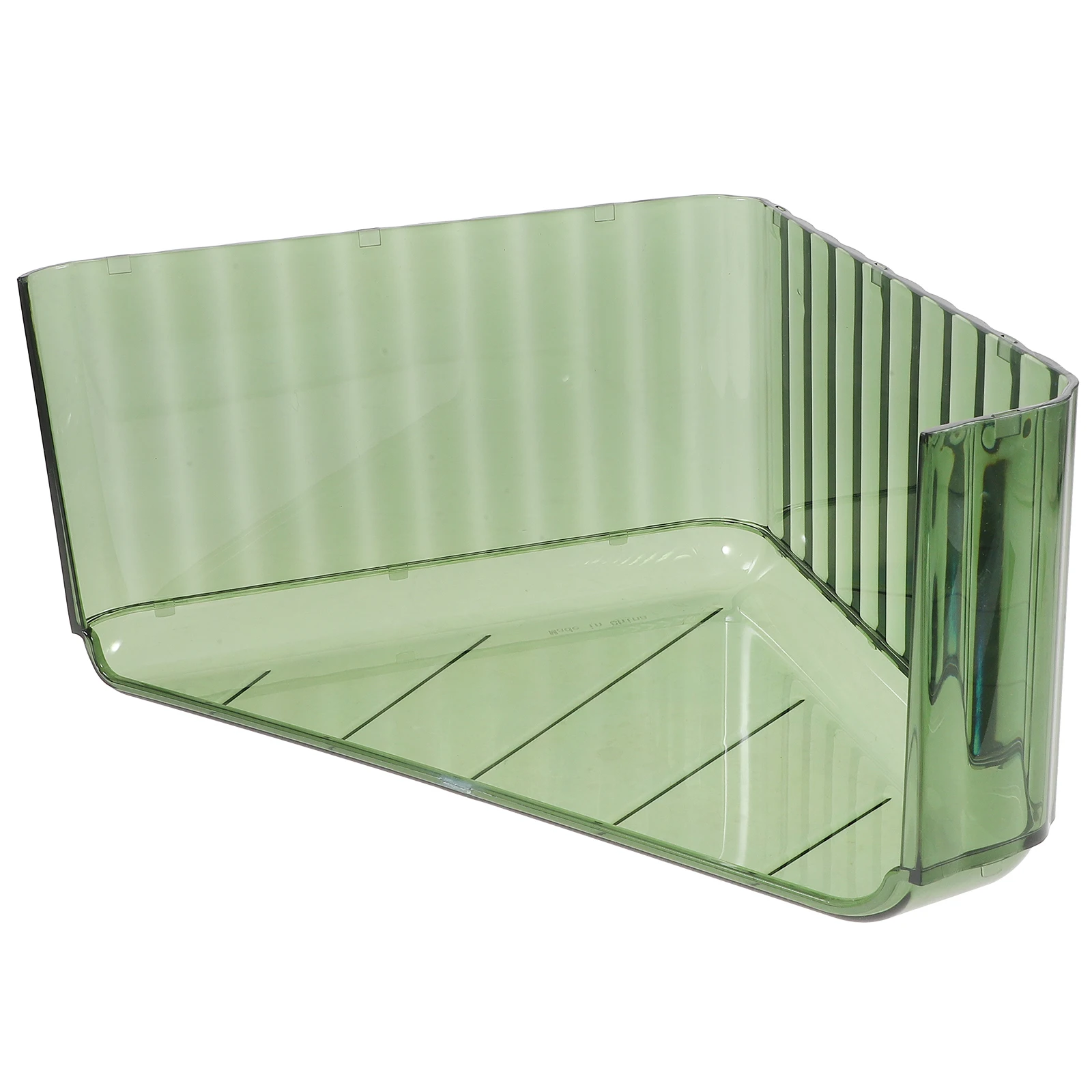 

Transparent Storage Box Desk Tray Jewelry Holder Green Stand Key Pet Material WaterResistant MultiUsage Kitchen Bar