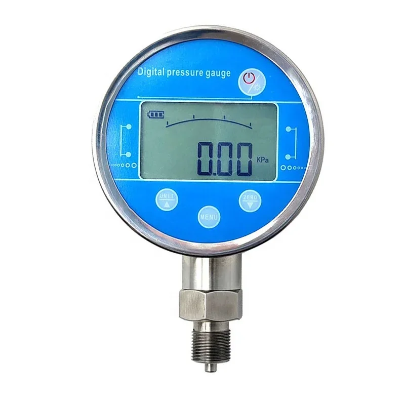 YW-100B   Durable 0.05% FSVacuum Gauge Digital Pressure Meter for  Measurement  -0.1-100 Megapascals -40 °C ~ 90 °C