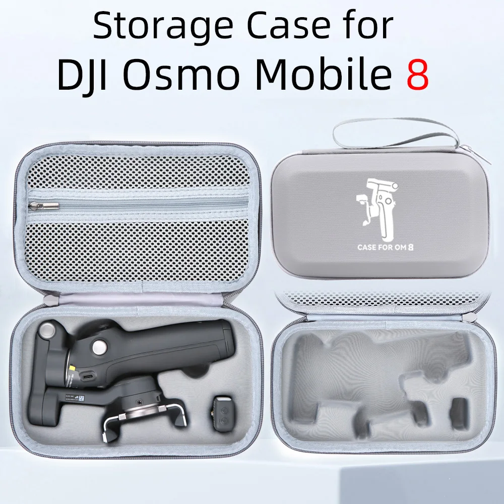 Bag For DJI Osmo Mobile 8 Handheld Gimbal Portable Storage Bag Travel Hardbag For DJI Osmo Mobile 8 Stabilizer Carrying Case
