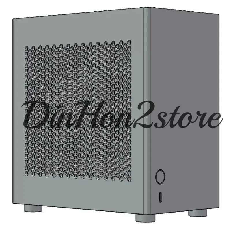[New version] ZS-A4DC/ITX bkb half-height knife card chassis, version V4\ 4.3L volume rtx4060