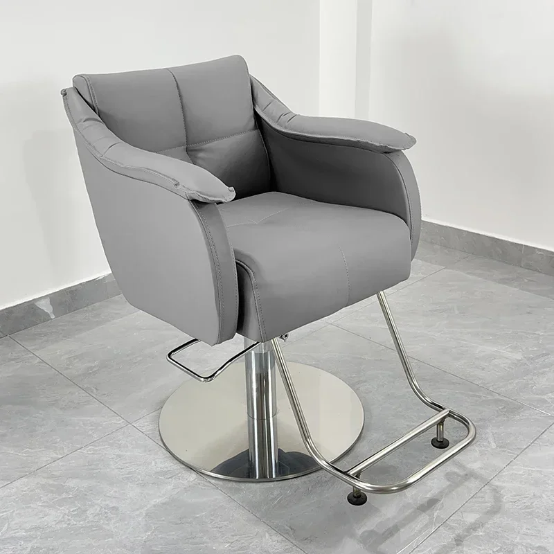 Makeup Luxury Shop Barber Chairs Pedicure Modern Working Waiting Reclining Barber Chairs Banco Con Ruedas Hair Salon Furniture