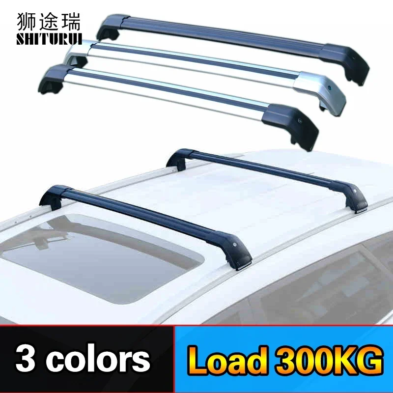 2Pcs Roof Bars for MG one  Aluminum Alloy Side Bars Cross Rails Roof Rack Luggage Carrier