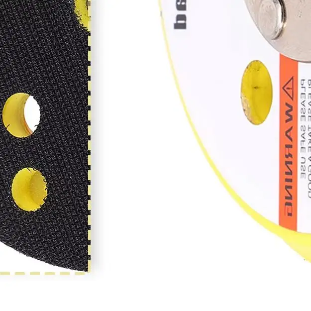 

Sanding Pad Backing 5"125mm 15Holes Sanding Pad Backing Pad For DA Polisher With Heat Emission Holes Self-adhesive Sandpaper