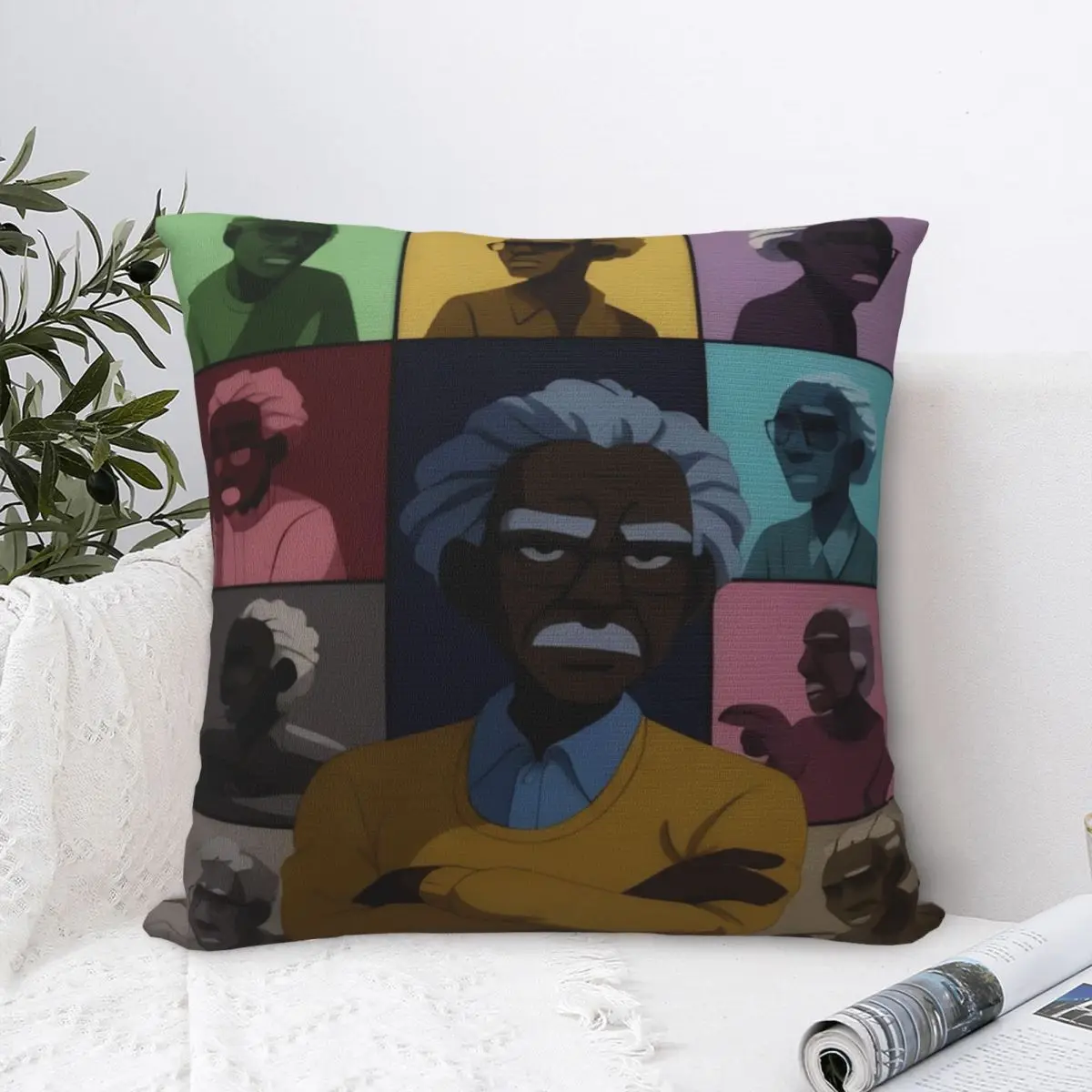 Warm Sofa Dispatch Game Blonde Blazer Velocity Power DashDecor Pillowcase Merch Pillow Covers Zipper Multiple Sizes