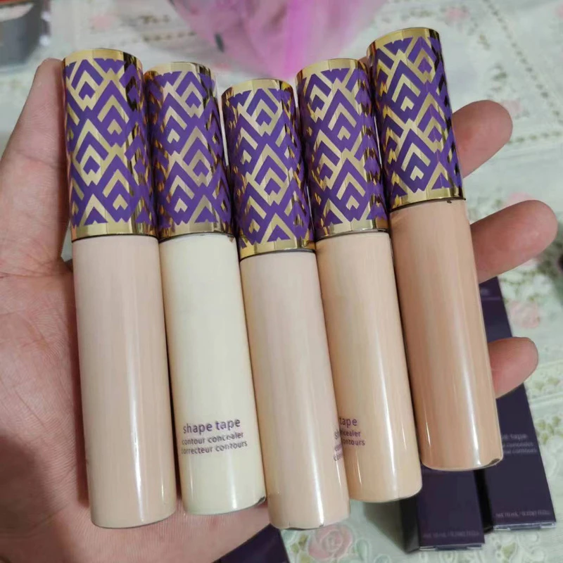 Concealer cair krim dasar perbaikan, Concealer Foundation cair 10ml dengan pengendali minyak, penutup noda lingkaran hitam wajah