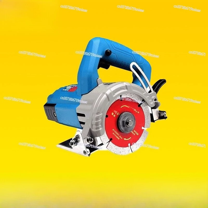 Electric Tile Cutter and Multi-Function Stone Cutter 110mm, Corded Power Tool for Ceramic, Wood, and Marble