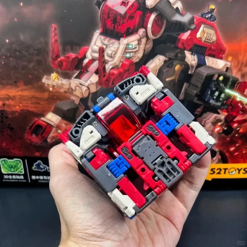 52TOYS Beastbox BB-74 SAFEZONE 2.0 Transformando Figura de Ação - Modelo de Brinquedo Robô Colecionável Presente de Natal Perfeito