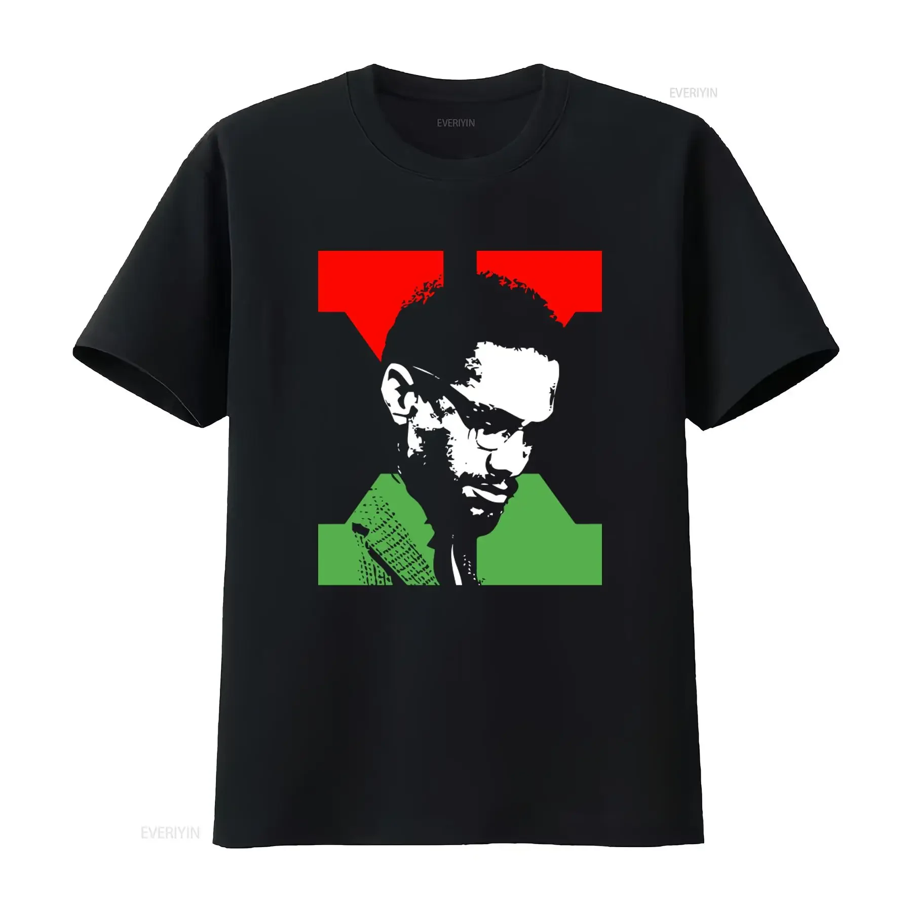 Malcom X T Shirt for Black History Month Lives Matter Design Ideal Teachers and Her vintage Washed designer clothes Comfortable