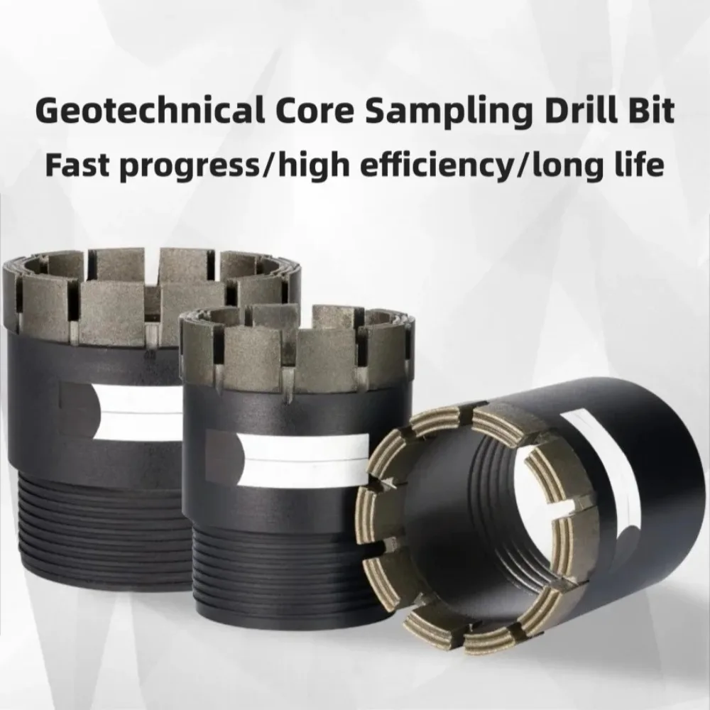 94 111 113 131 NTW Wireline Core Bit HTW Drill Rod Shoe Thin Wall Casing Overburden Drilling Bit
