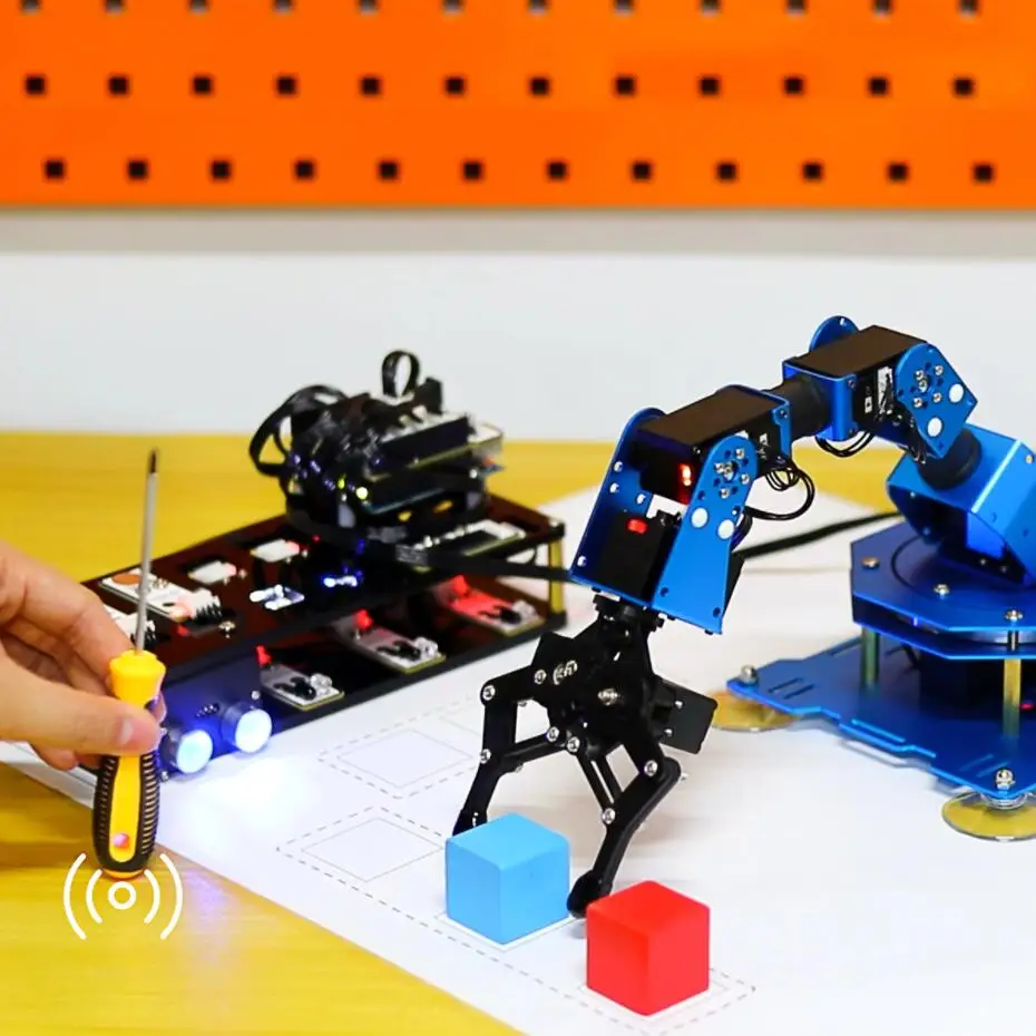 Smart Robot Arm XArm U-NO mit Sensoren basierend auf Programmierung für Roboter DIY Kit Sekundärentwicklungsroboter
