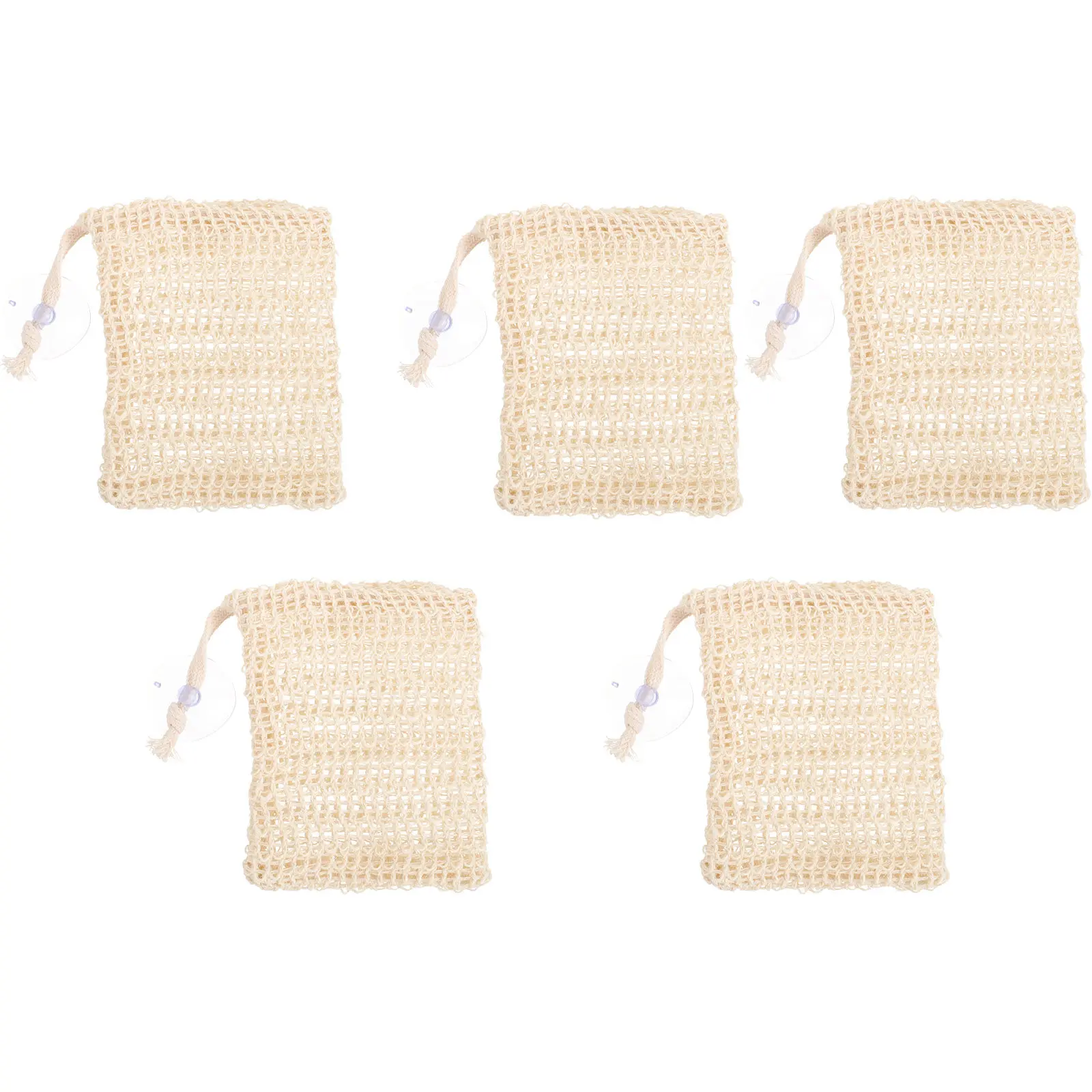 5Pcs Soap Bags for Bars Exfoliating Pouch Foaming Net Durable Shower Travel Skin Care Accessory Soap Saver Bag
