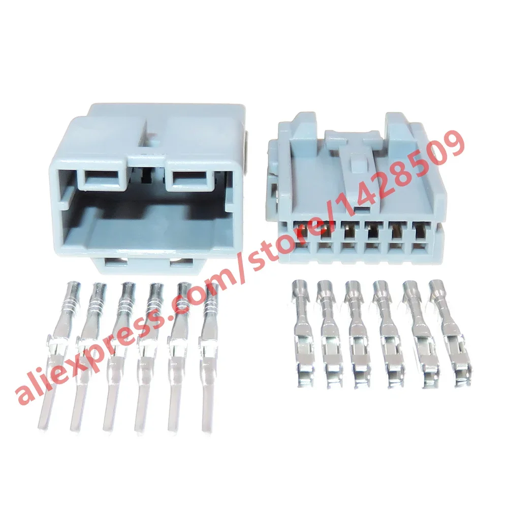 1 Set 6 Pin Auto Unsealed Connector 1.2 Series 7282-5978-40 7283-5978-40 Car Steering Lock Cable Harness Socket For Nissan