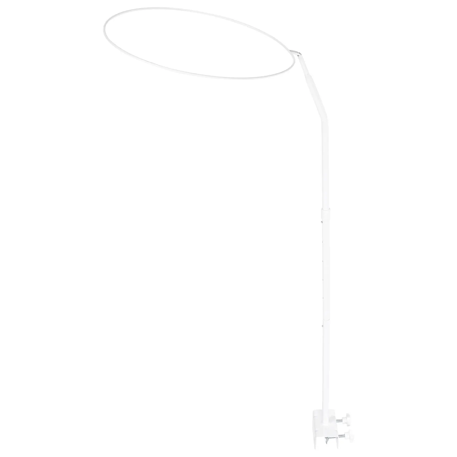 

Baby Crib Mosquito Net Holder Stainless Steel White Grid Newborn Bed Canopy Stand Bracket Baby Bed Sets Accessories