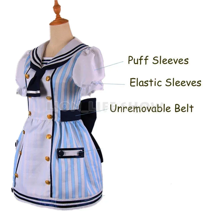 A Litter Of Bears Love Live Lovelive Umi Kotori Nico Rin Eli Pirate Cosplay Costume Sailor Dress 2025 New