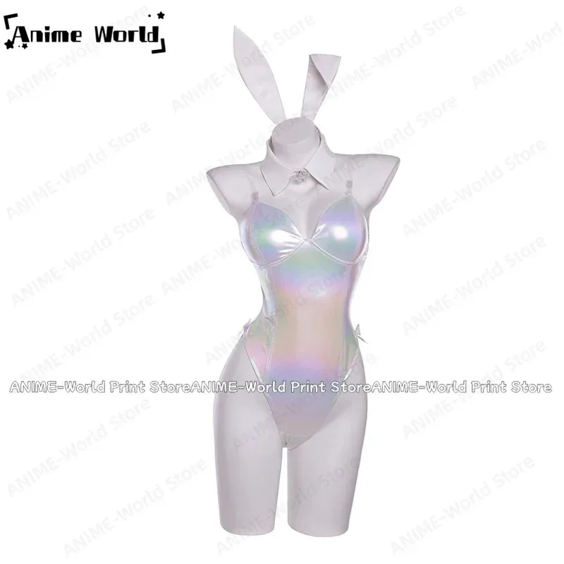 ニーディ・ストリーマー・オーバーロード MGkawaiiAngel-Chan KAngel Ver バニーガール コスプレ衣装,7;k'2.s;9,