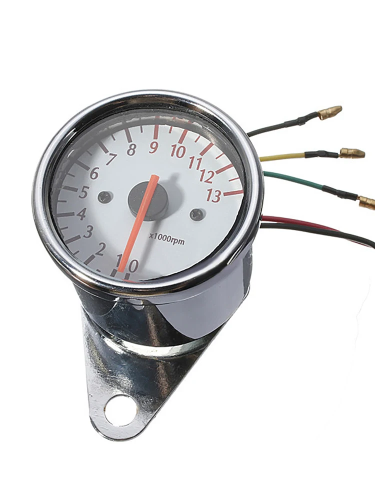 0-13000 RPM  Motorcycle Tachometer For Harley Suzuki Honda Motorcycle Odometer Speedometer Tachometer
