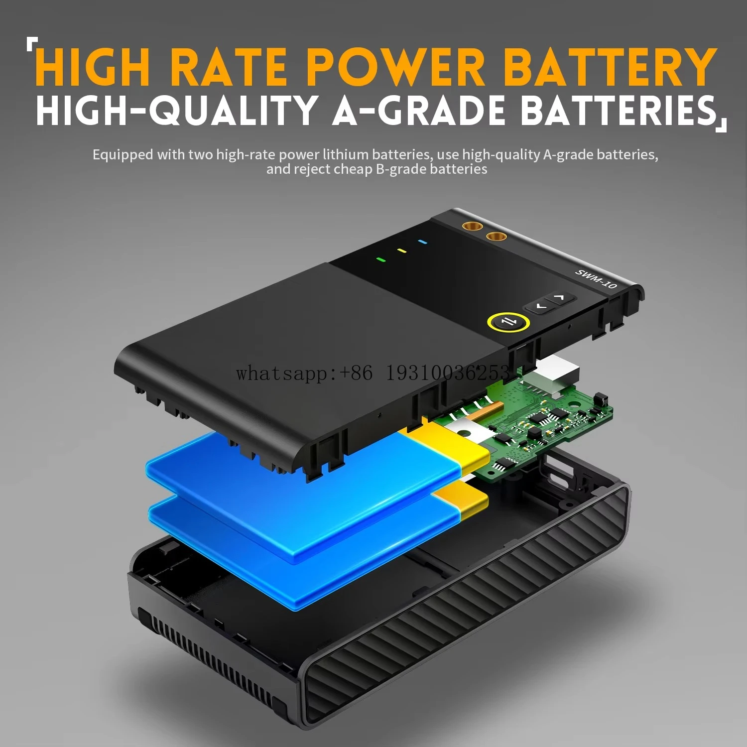 10 Portable Battery Spot Welder DIY Mini Welding Machine 18650 Battery Pack Welding Tool 5000mah Weldable 0.25mm