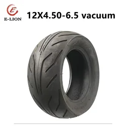 TUOVT 12x4.50-6.5 Tubeless Tyre 12 Inch Vacuum Tires for Scooter Wear-resistant New Electric Scooter Mini Kibe Avt Wheel Parts