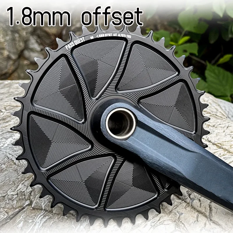 

For Shimano Direct Mount Chainring Aero Mtb Silver Chain Ring Single Crown 40 42 44 46 Teeth Sprocket For Slx M7100 M8100 M9100