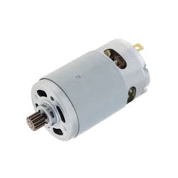 21V RS550 Motor Brushed Motor 14 Teeth Suitable for 4/6 Inch Cordless Mini Logging Saw Chainsaw Tool Accessories